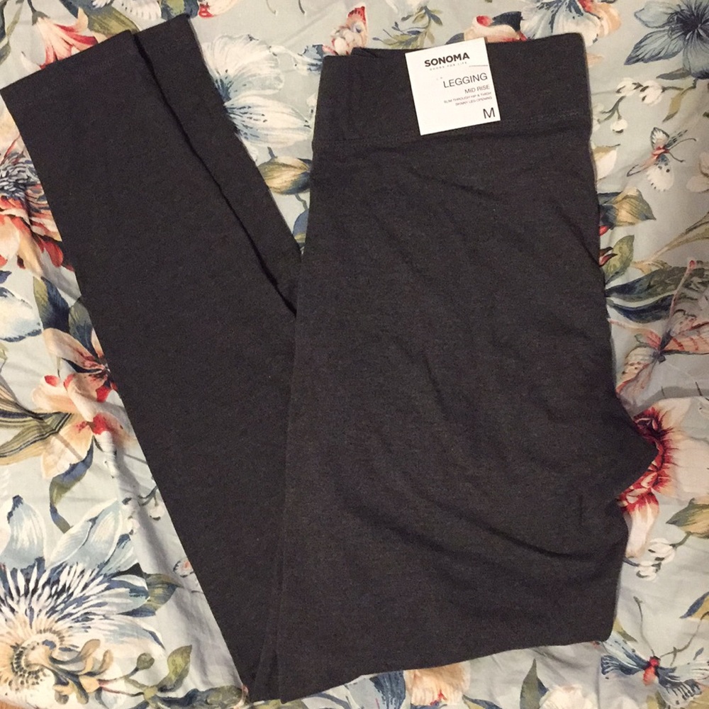 Sonoma legging mid rise size medium